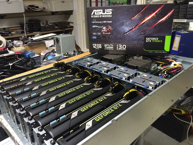 Ethereum mining rig